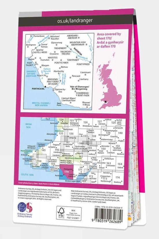Landranger Map 170 Vale Of Glamorgan