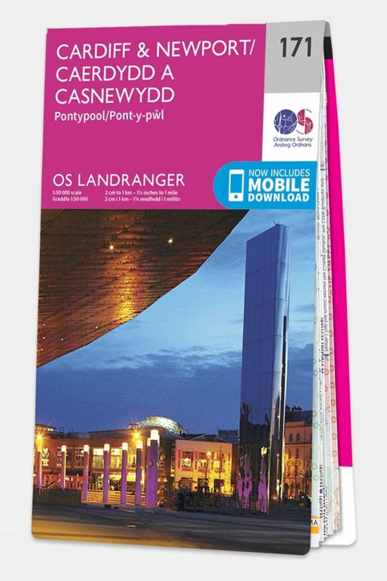Landranger Map 171 Cardiff and Newport