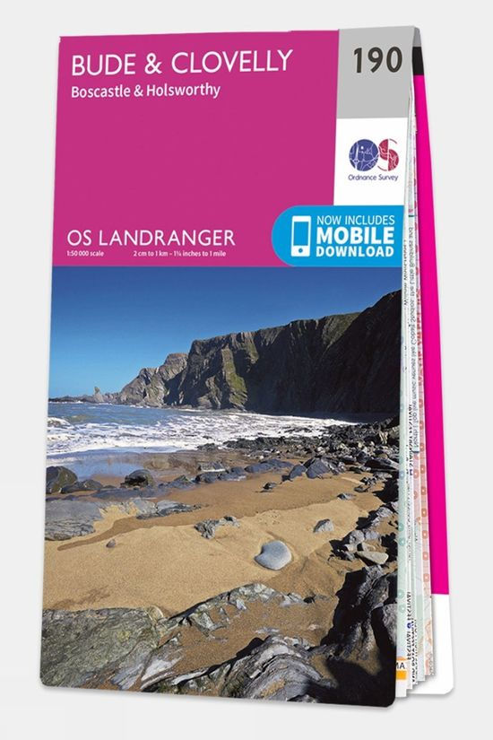 Landranger Map 190 Bude and Clovelly