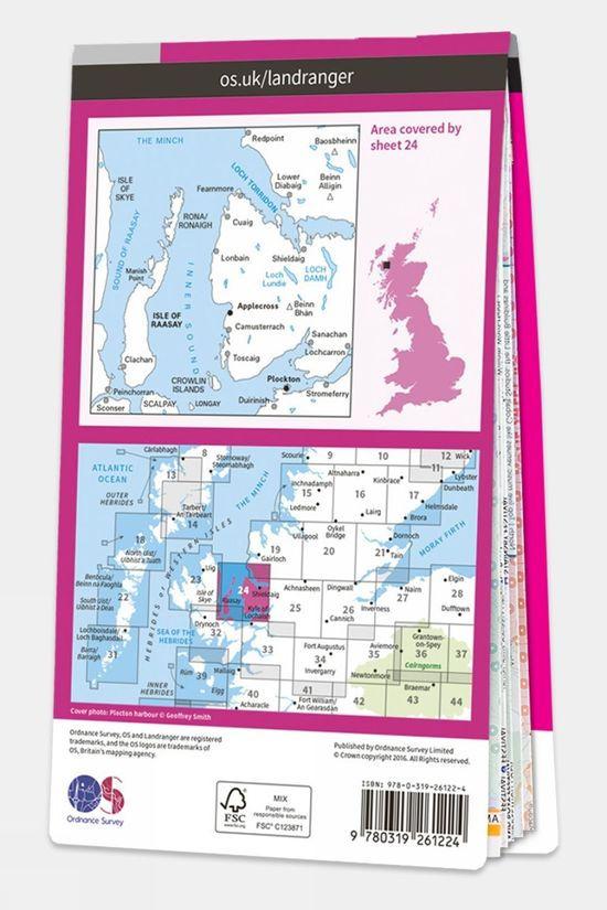 Landranger Map 24 Raasay And Applecross