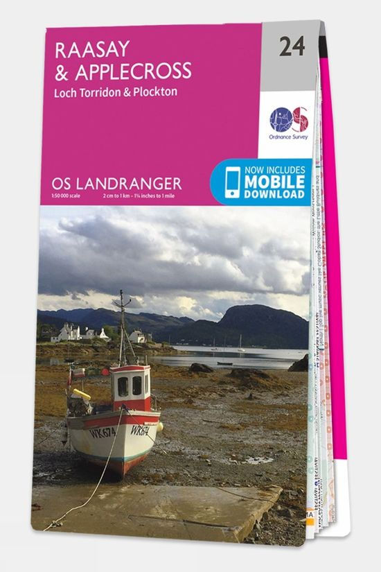 Landranger Map 24 Raasay and Applecross