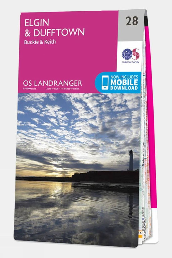 Landranger Map 28 Elgin and Dufftown