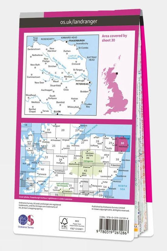 Landranger Map 30 Fraserburgh