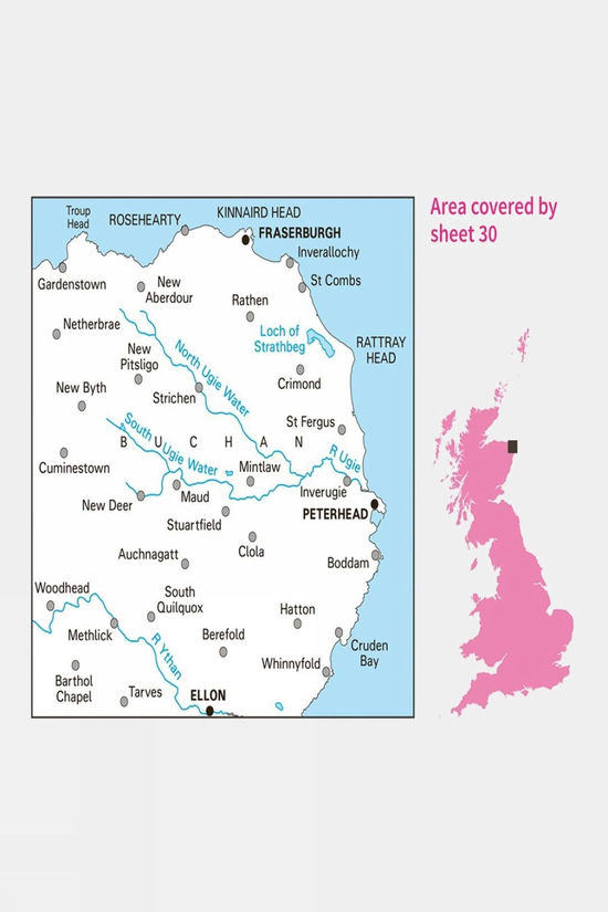 Landranger Map 30 Fraserburgh