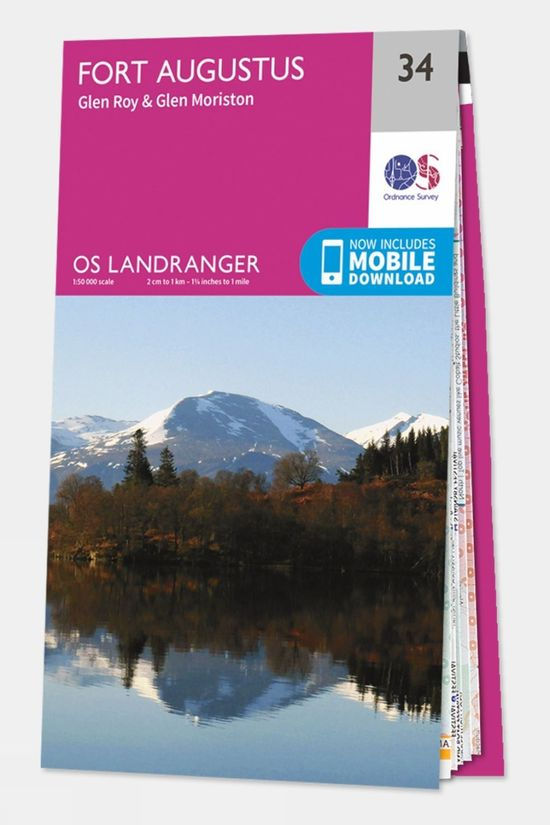 Landranger Map 34 Fort Augustus