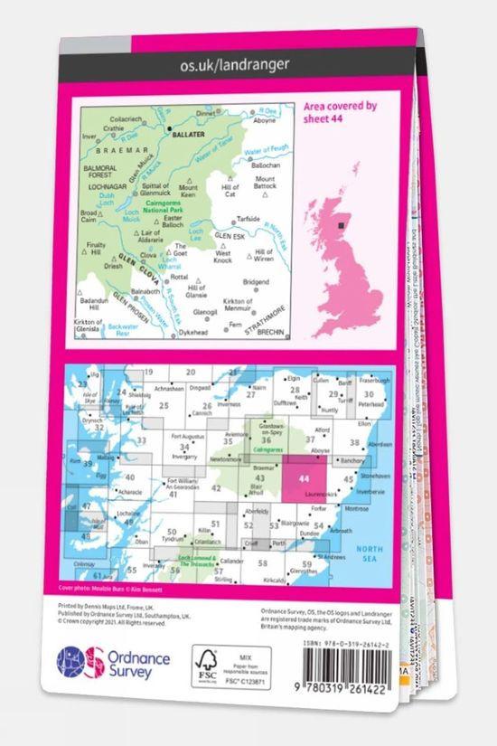 Landranger Map 44 Ballater And Glen Clova
