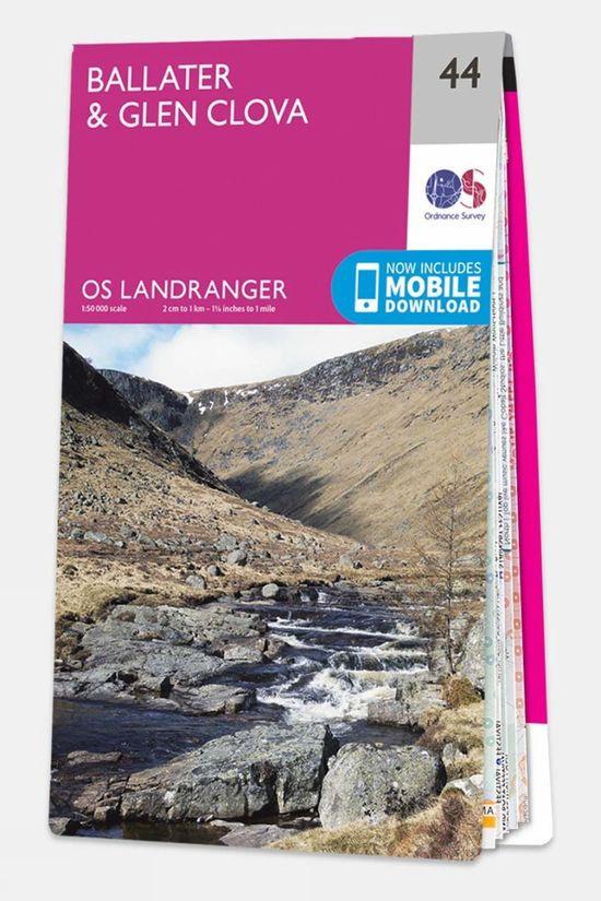Landranger Map 44 Ballater and Glen Clova