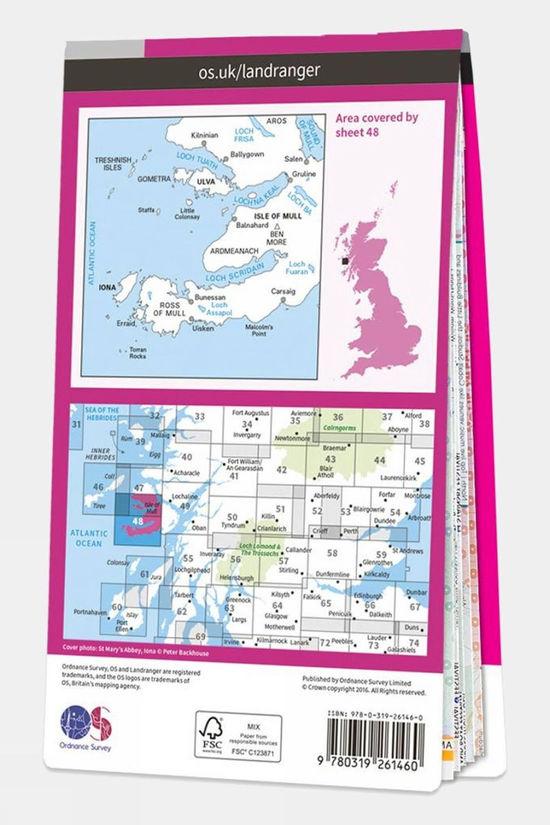 Landranger Map 48 Iona And West Mull