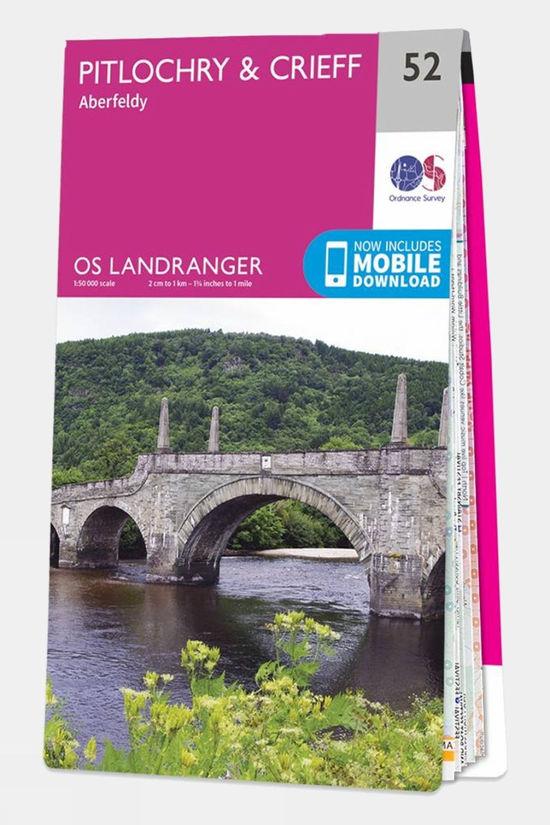 Landranger Map 52 Pitlochry and Crieff