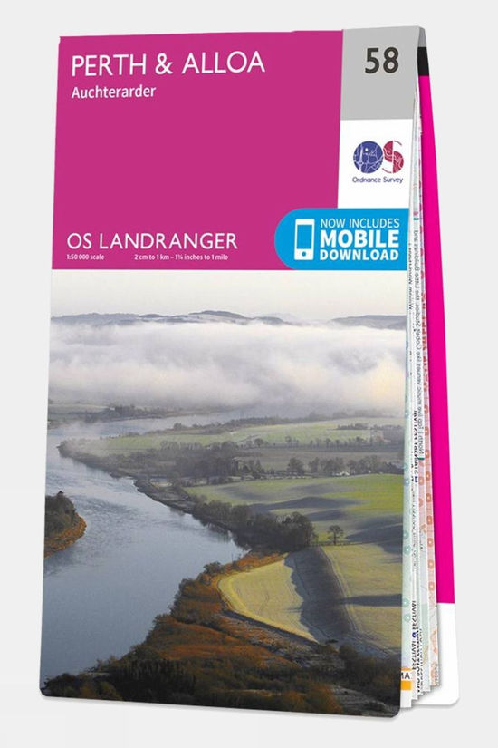 Landranger Map 58 Perth and Alloa