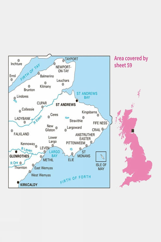 Landranger Map 59 St Andrews