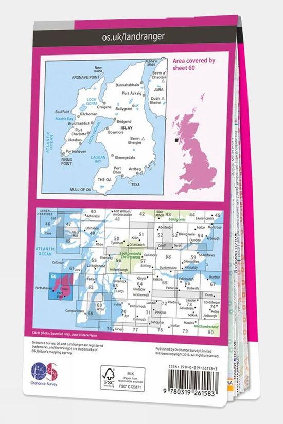 Landranger Map 60 Islay