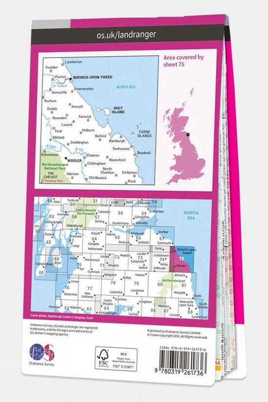 Landranger Map 75 Berwick- Upon-Tweed