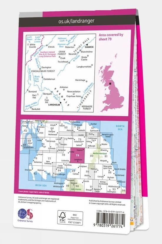 Landranger Map 79 Hawick And Eskdale