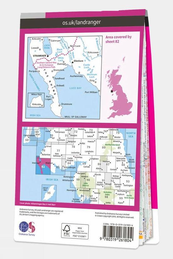 Landranger Map 82 Stranraer And Glenluce