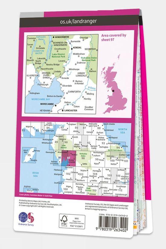 Landranger Map 97 Kendal And Morecambe