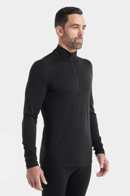 Mens 200 Oasis Long Sleeve Half Zip Top