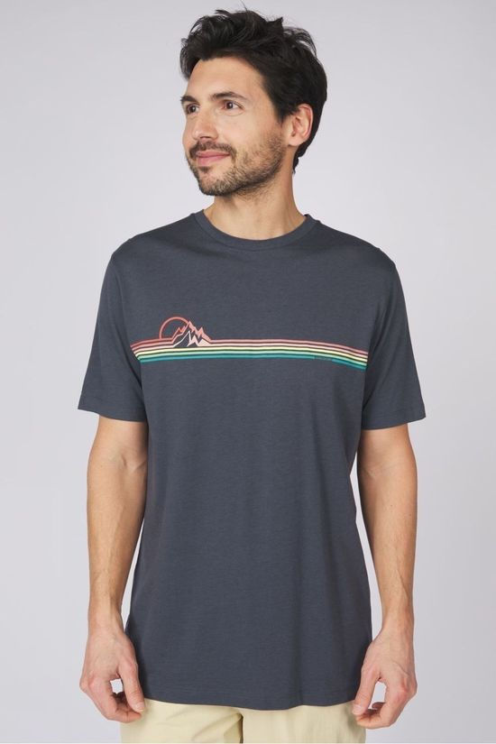 Mens Adventure Stripes T-Shirt