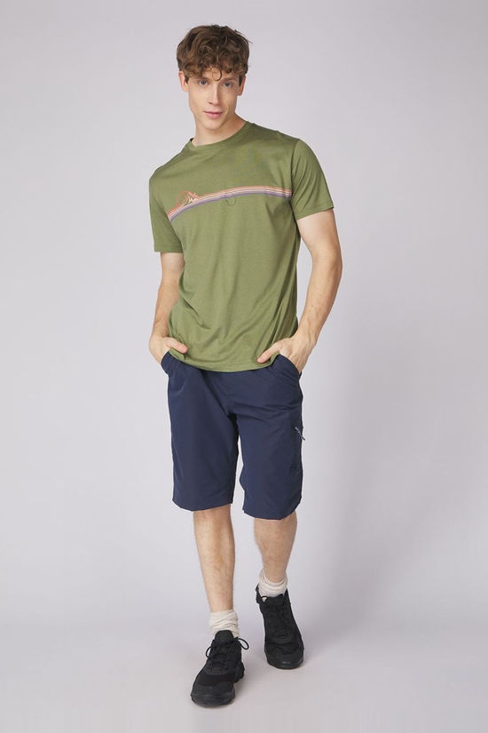 Mens Adventure Stripes T-Shirt
