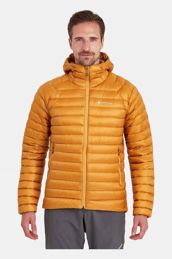 Mens Anti-Freeze Hooded Down Jacket