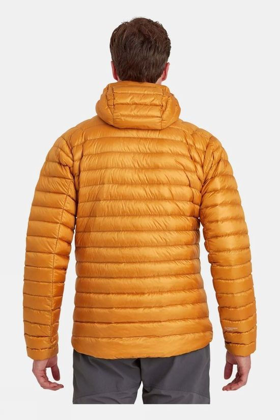 Mens Anti-Freeze Hooded Down Jacket