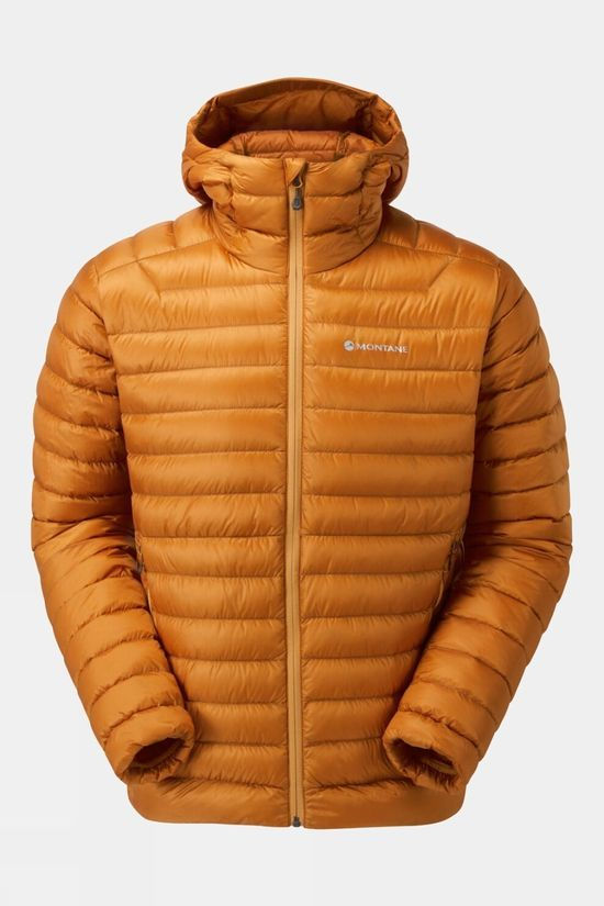 Mens Anti-Freeze Hooded Down Jacket
