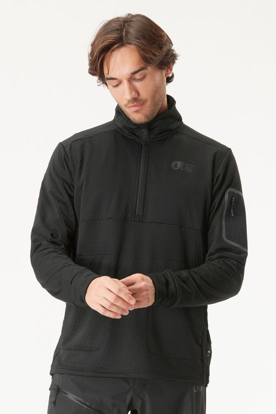 Mens Bake Grid Quarter Zip Fleece