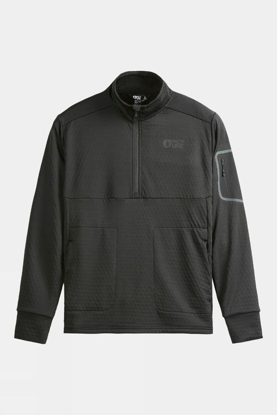 Mens Bake Grid Quarter Zip Fleece