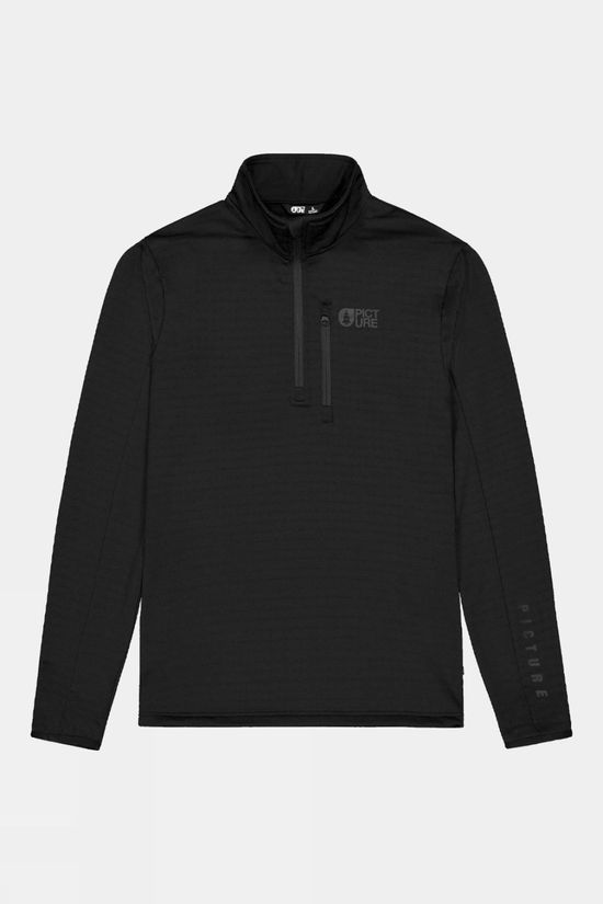 Mens Bake Grid Quarter Zip Fleece