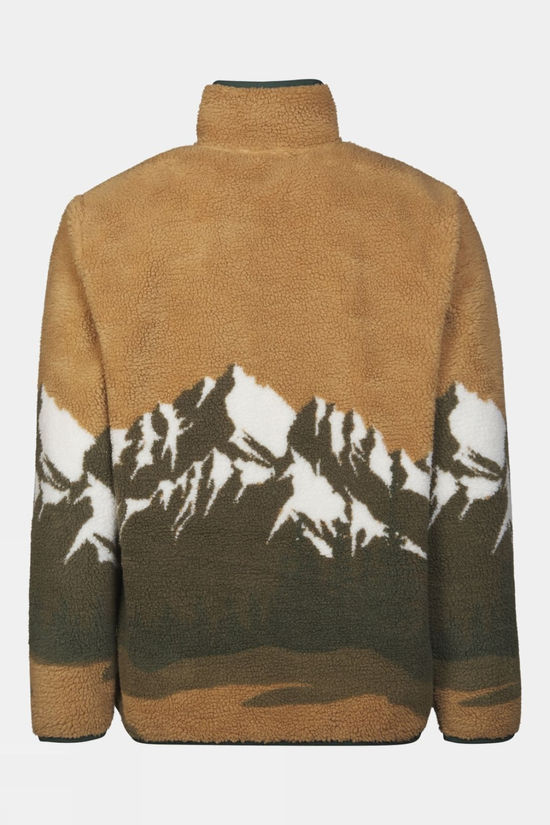 Mens Bjerg Landscape Full Zip Fleece