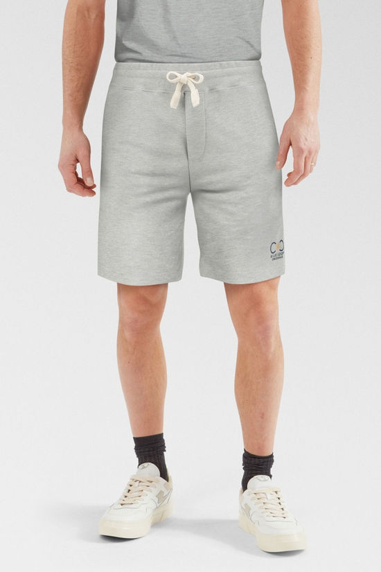 Mens Blue Fleece Shorts