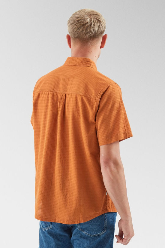 Mens Chill Textured Short Sleeve Shirt