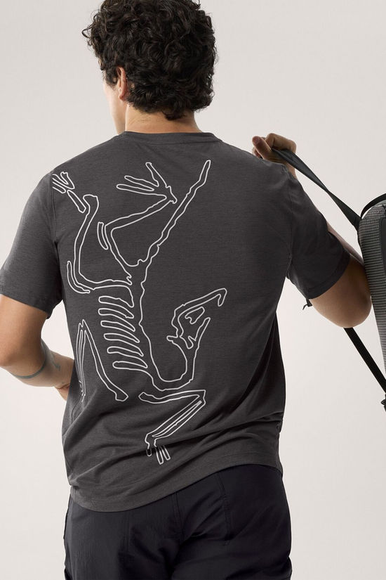 Mens Cormac Arc'Bird Logo T-Shirt