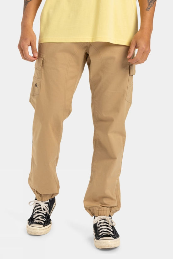 Mens Cuffed Cargo Trousers