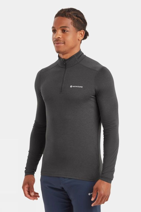 Mens Dart XT Zip Neck Base Layer Top