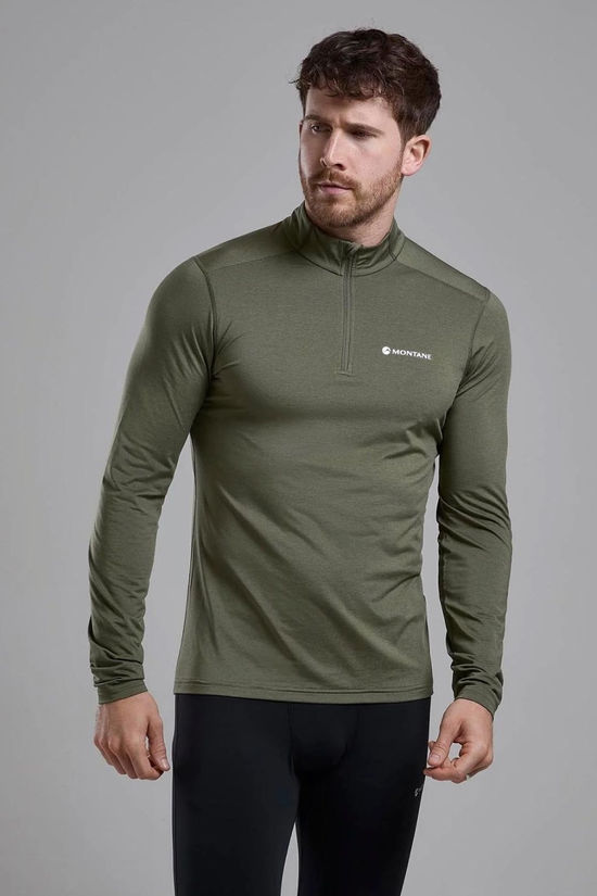 Mens Dart XT Zip Neck Base Layer Top
