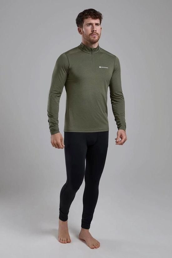Mens Dart XT Zip Neck Base Layer Top