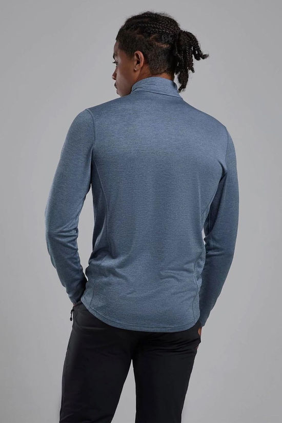 Mens Dart Zip Neck Base Layer Top