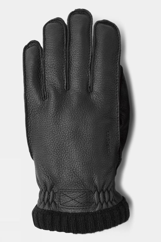 Mens Deerskin Primaloft Rib Gloves