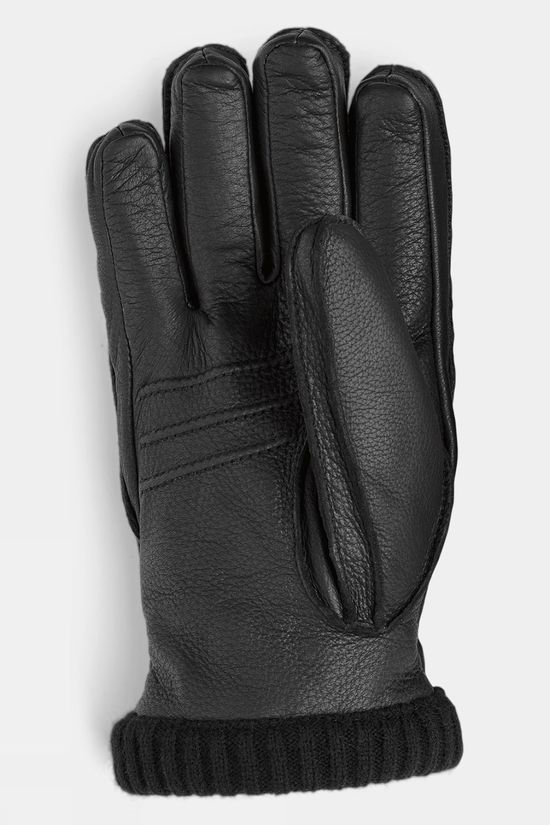 Mens Deerskin Primaloft Rib Gloves