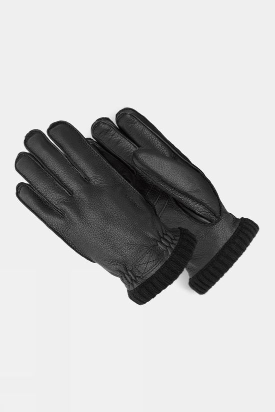 Mens Deerskin Primaloft Rib Gloves