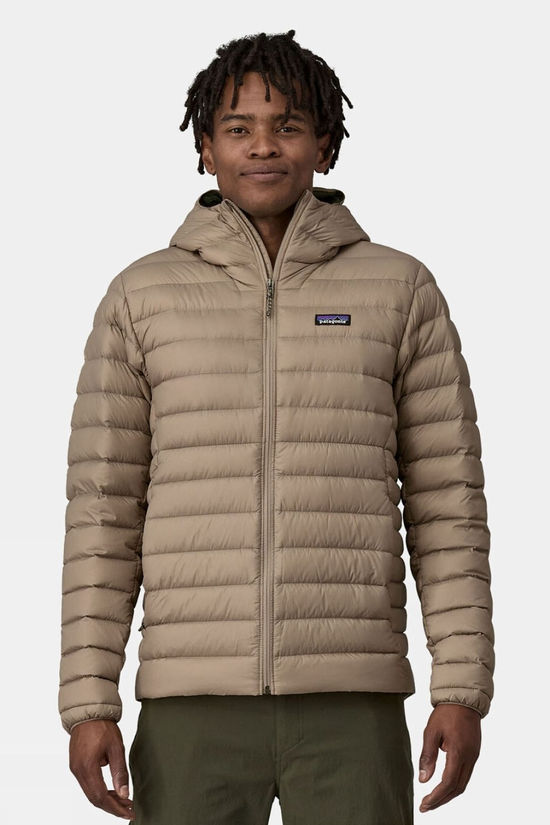 Mens Down Sweater Hooded Jacket