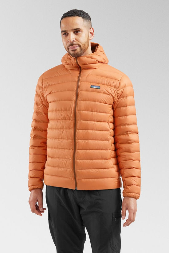 Mens Down Sweater Hooded Jacket