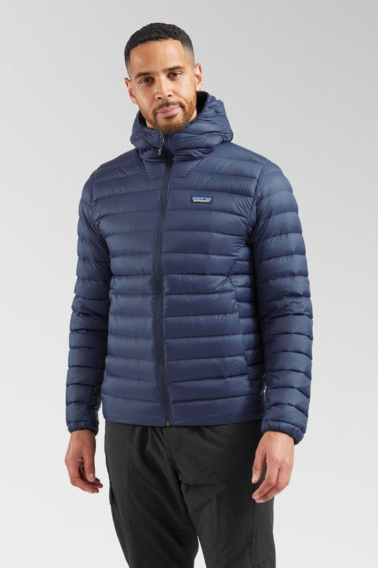 Mens Down Sweater Hooded Jacket