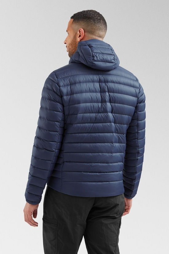 Mens Down Sweater Hooded Jacket