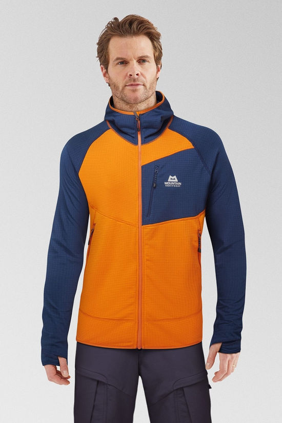 Mens Eclipse Hooded Fleece Jacket