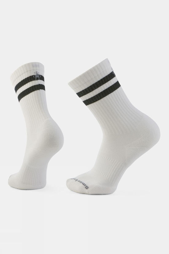 Mens Everyday Athletic Striped Crew Socks