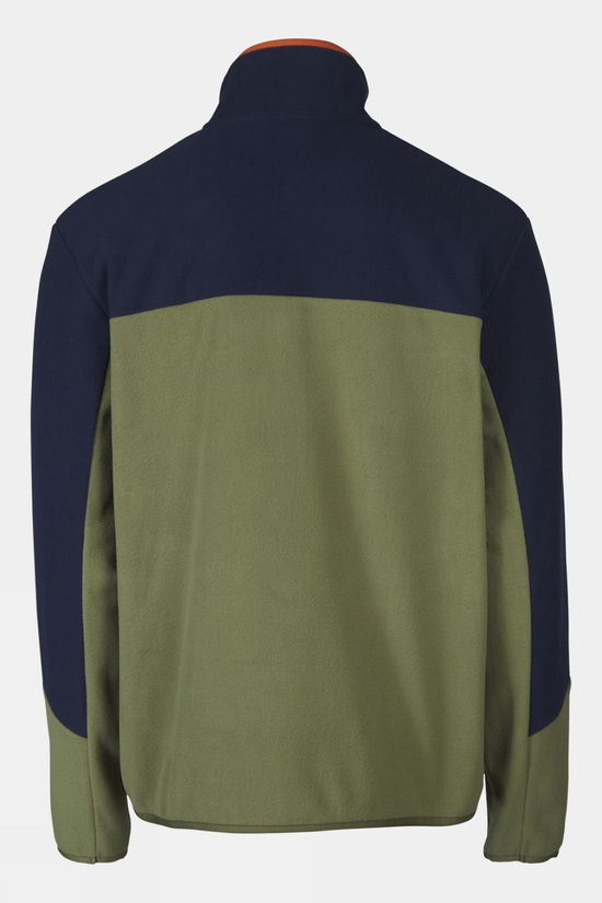 Mens Fitzroy Snap Fleece Top