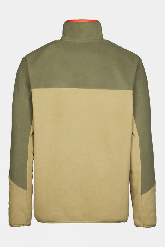 Mens Fitzroy Snap Fleece Top