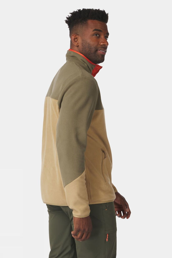 Mens Fitzroy Snap Fleece Top